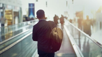 Man In Airport