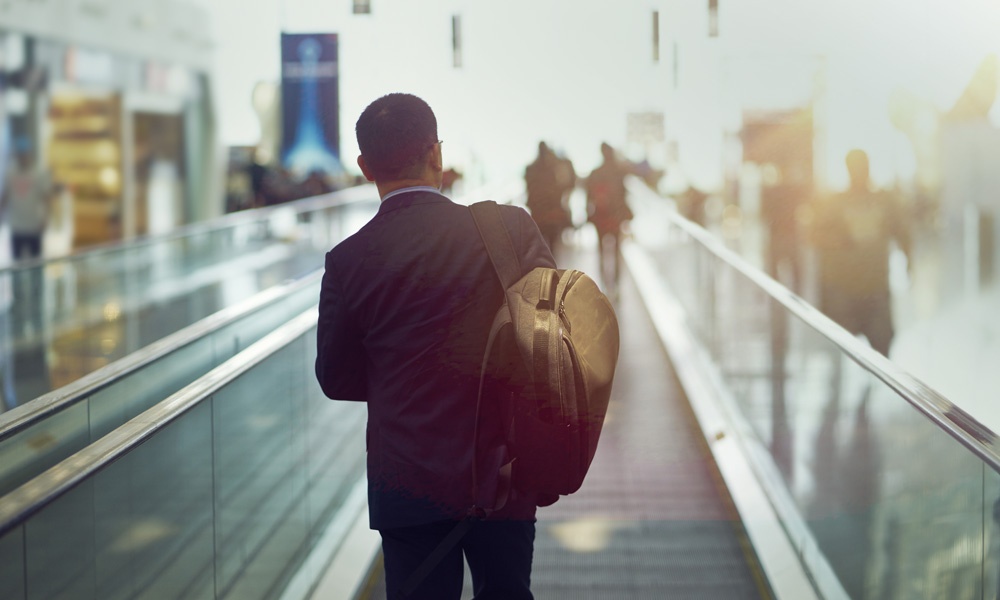 Man In Airport