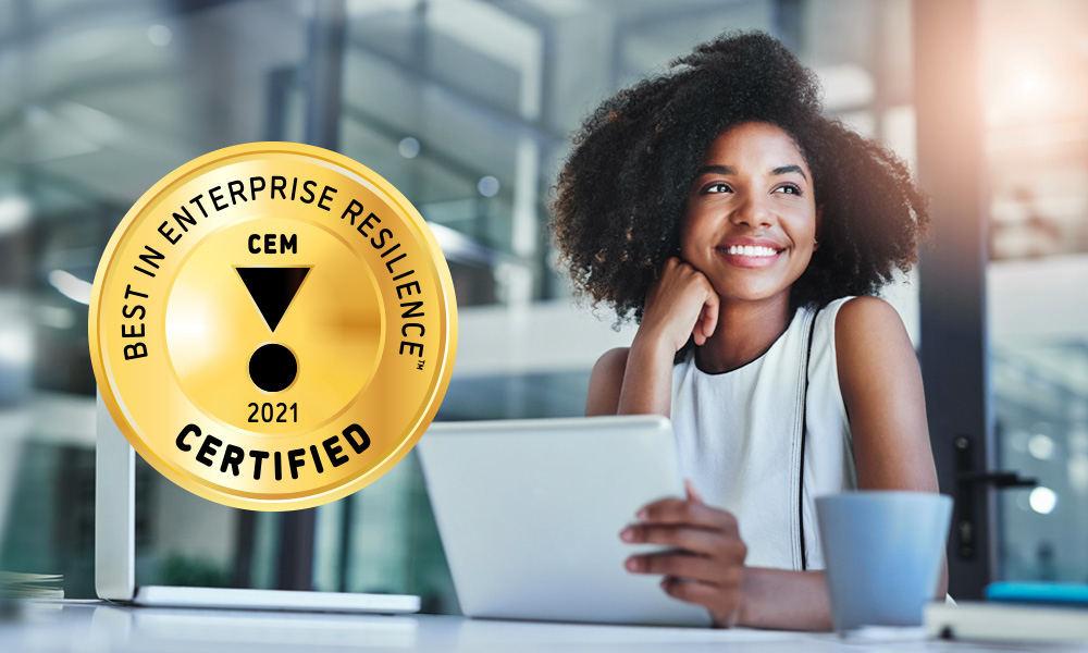 Certificering Best in Enterprise Resilience™ voor bedrijven