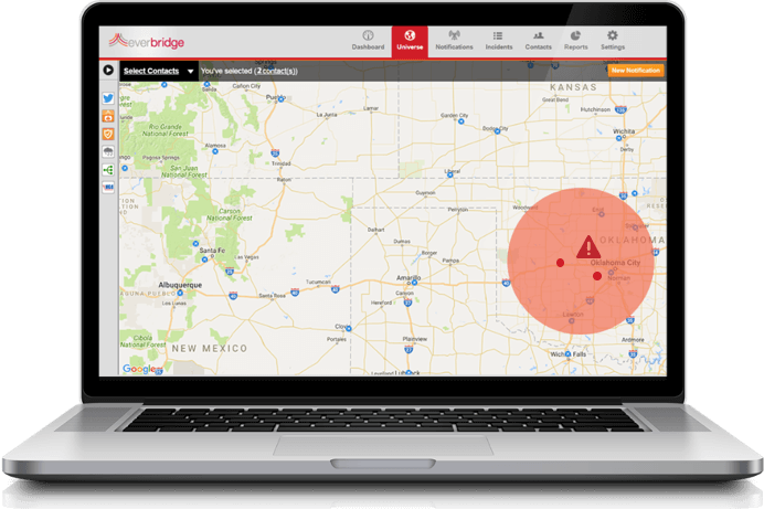 lone worker location map