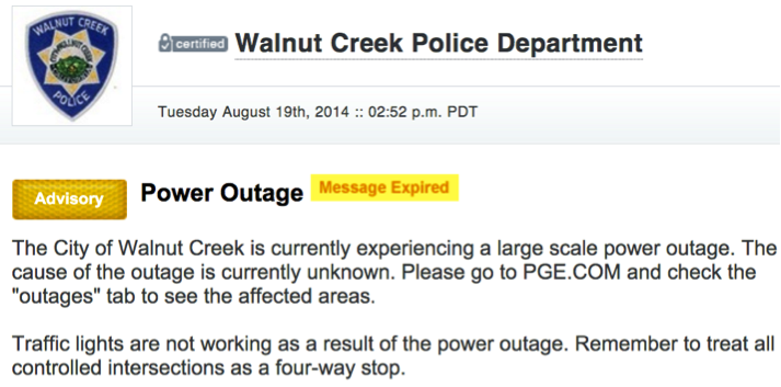 NIA Power Outage 1