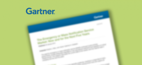 Everbridge Recognized as a Leader in Leading Analyst Firm’s Magic Quadrant for Emergency / Mass Notification Gartner Report