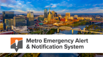 Everbridge Deployed to Power Emergency Alerts for Metropolitan Nashville and Davidson County