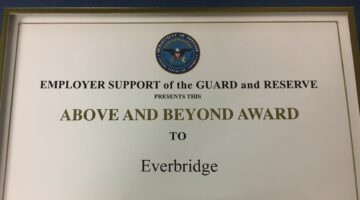 Everbridge Honored by Department of Defense with ‘Above and Beyond Award’
