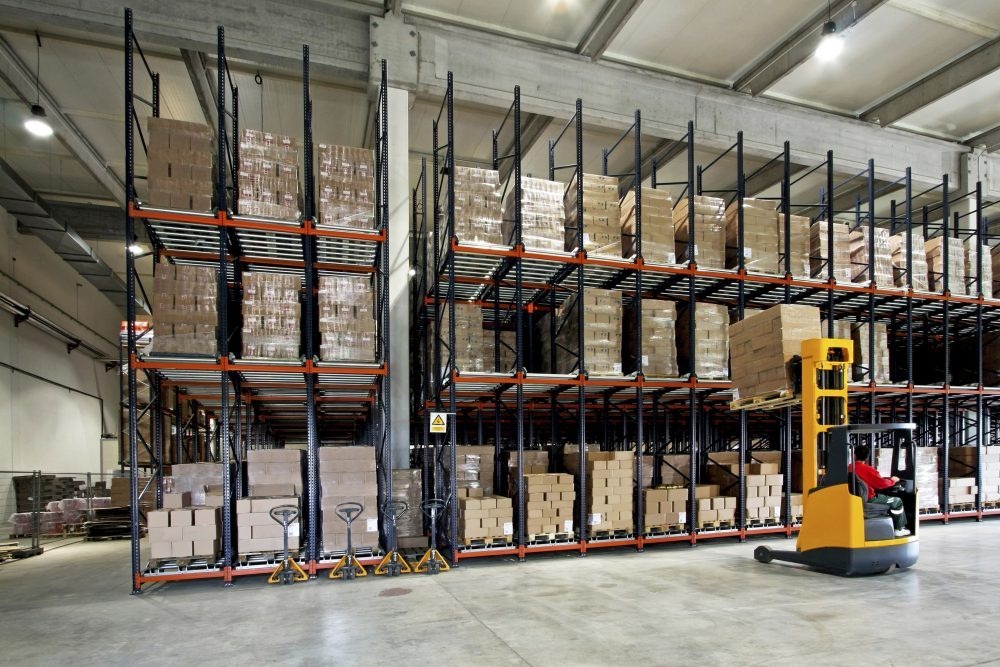 warehouse forklift
