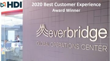 Everbridge Wins 2020 Best Customer Experience Award From The Help Desk Institute (HDI)