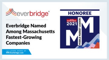 Everbridge Wins Award as One of the 50 Fastest-Growing Market Leaders Among Public and Private Companies in the Region, for Second Consecutive Year