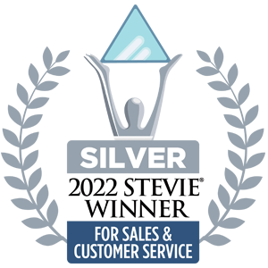 Silver Stevie for Customer Service
