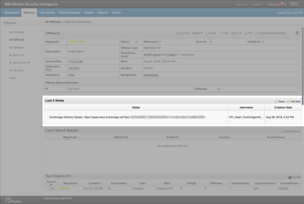 IBM QRadar Screenshot 3