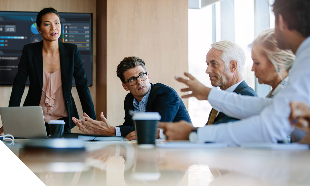 board meeting discussion