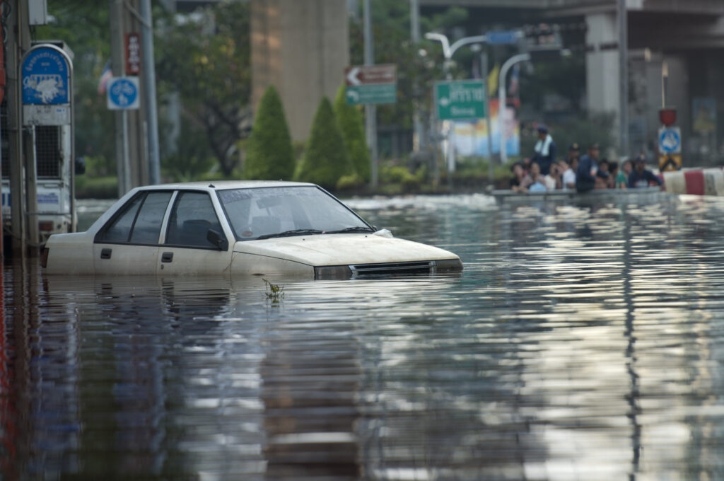 Severe flooding event