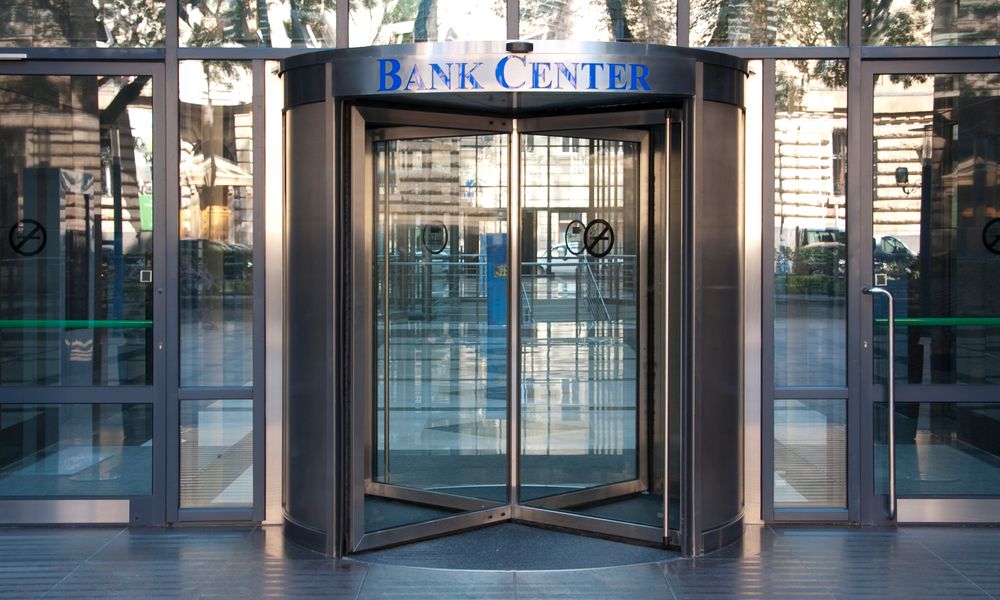 Bank Center Entrance