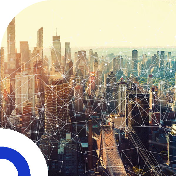 City Connected with data