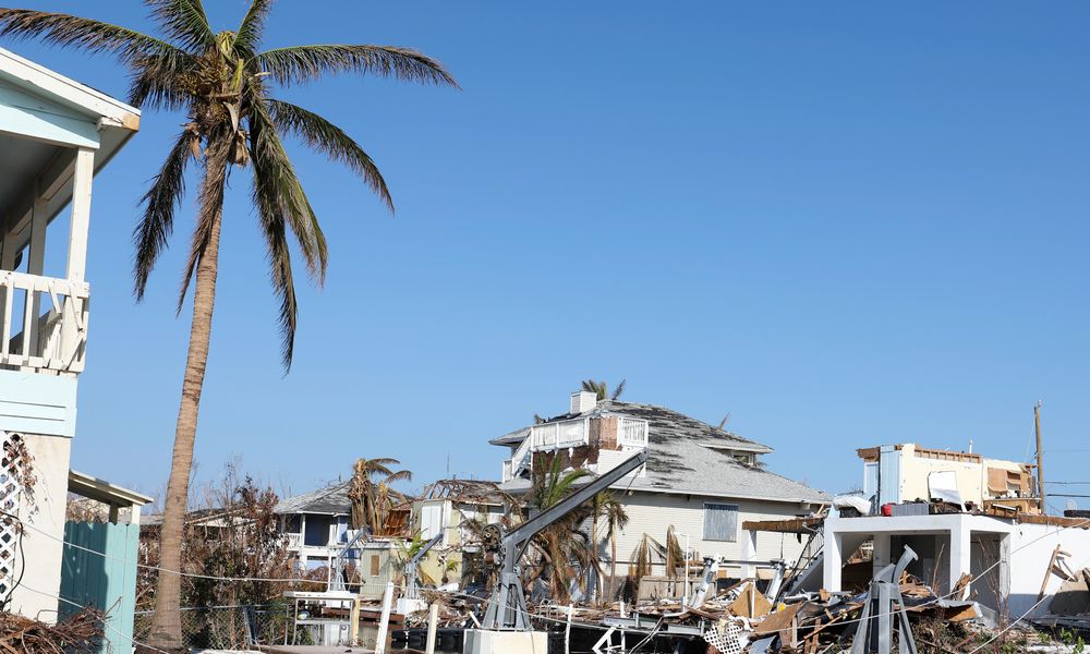 Ramrod Key In Florida Keys After Hurricane Irma And Possible Tornado