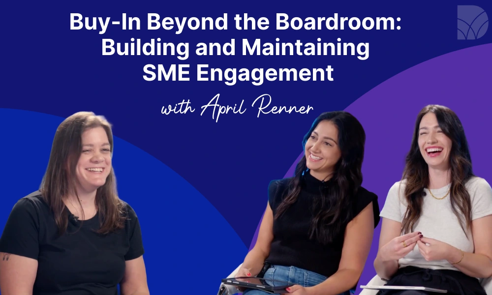 Buy-in beyond the boardroom: Building and maintaining SME engagement