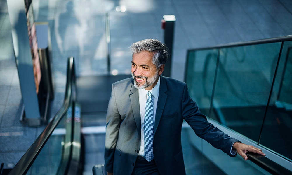 Executive At Conference