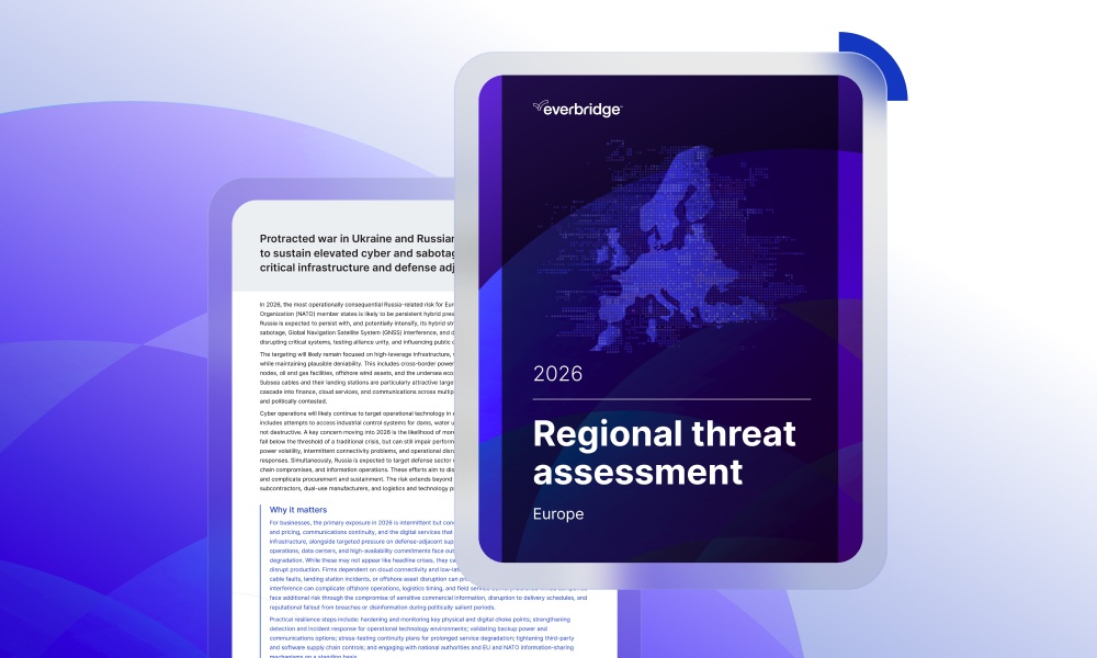 2026 Regional threat assessment | Europe  