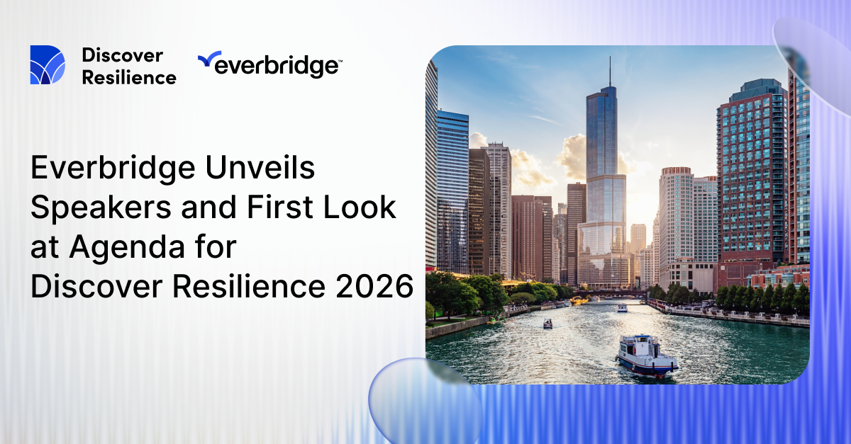Everbridge Unveils Keynote Speakers and First Look at Discover Resilience 2026 Agenda