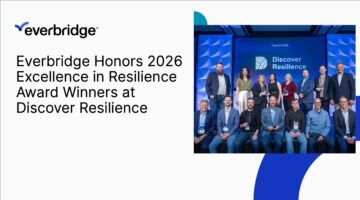 Everbridge Honors 2026 Excellence in Resilience Award Winners at Discover Resilience