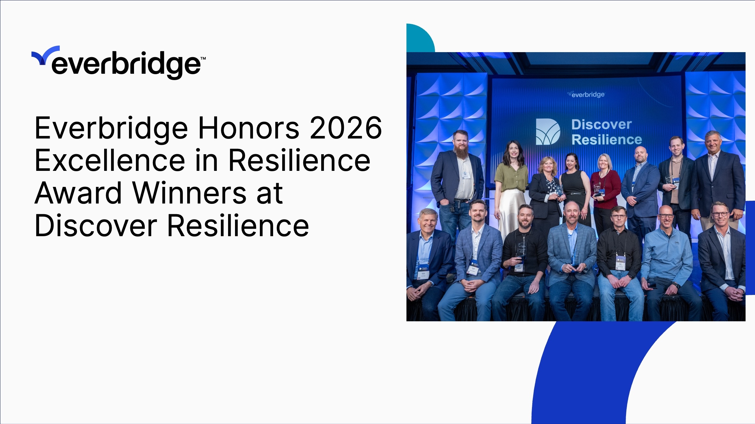 Everbridge Honors 2026 Excellence in Resilience Award Winners at Discover Resilience
